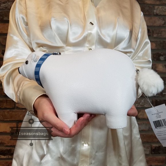 AUTHENTIC Kate Spade Arctic Friends Polar Bear Crossbody Novelty Bag NWT - Picture 2 of 6